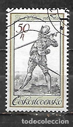 Sellos: 1983: CHECOSLOVAKIA Trajes de &eacute;poca sobre antiguas estampas (CTO)