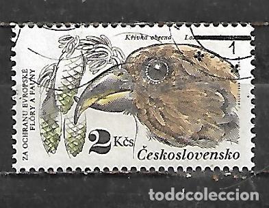 Sellos: 1983: CHECOSLOVAKIA Protecci&oacute;n de la naturleza - Piquituerto (CTO)