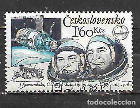 Sellos: 1979: CHECOSLOVAKIA 1&ordm; Aniversario del vuelo espcial Checoslovaquia - U.R.S.S.