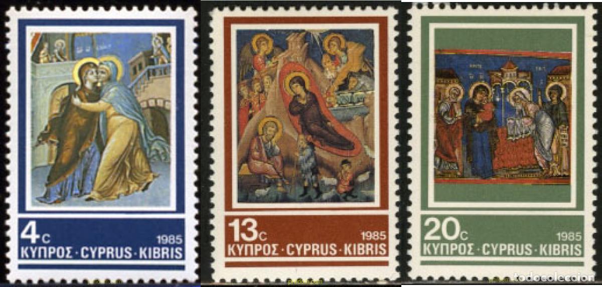 Sellos: 114680 MNH CHIPRE 1985 NAVIDAD
