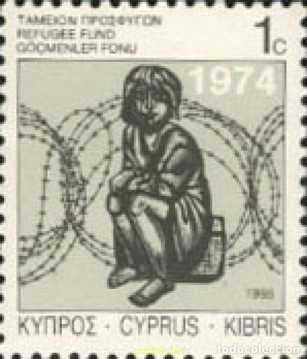 Sellos: 164415 MNH CHIPRE 1988 PARA LOS REFUGIADOS