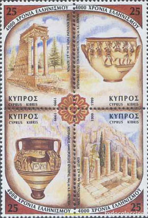 Sellos: 6105 MNH CHIPRE 1999 4000 A&Ntilde;OS DE HELENISMO