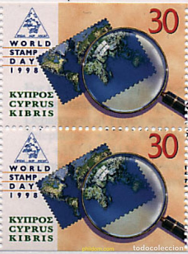 Sellos: 299192 MNH CHIPRE 1998 DIA MUNDIAL DEL SELLO