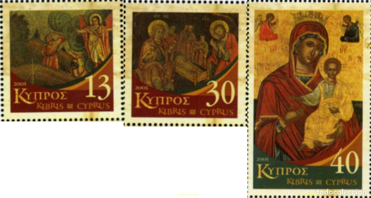 Sellos: 185675 MNH CHIPRE 2005 NAVIDAD