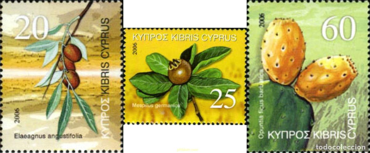 Sellos: 198352 MNH CHIPRE 2006 FRUTOS