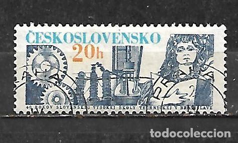 Sellos: 1979: XL Aniversario de la escuela eslovaca de estudios t&eacute;cnicos superiores de Bratislava (CTO)