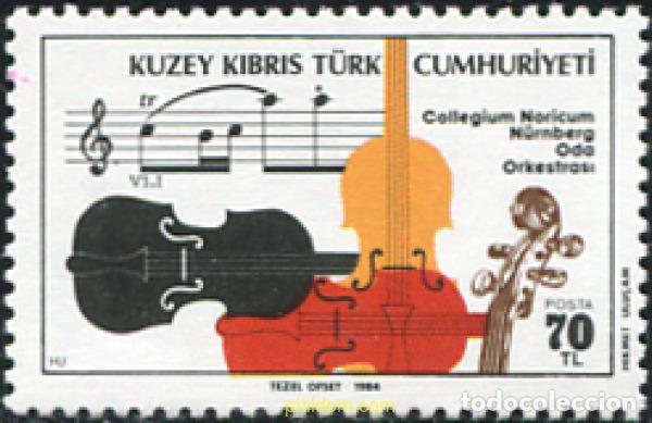 Sellos: 164682 MNH CHIPRE. Administraci&oacute;n turca 1984 VISITA DE LA ORQUESTA DE CAMARA DE NUREMBERG