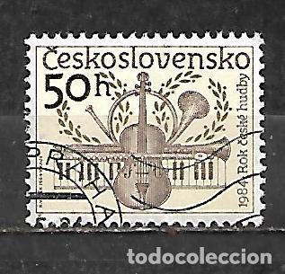 Sellos: 1984: CHECOSLOVAKIA A&ntilde;o de la m&uacute;sica (CTO)