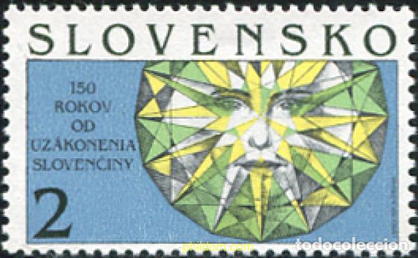 Sellos: 156472 MNH ESLOVAQUIA 1993 150 ANIVERSARIO DEL LENGUAJE LITERARIO DE LA NACION
