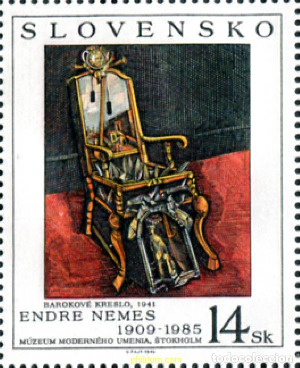 Sellos: 156550 MNH ESLOVAQUIA 1996 ARTE MODERNO