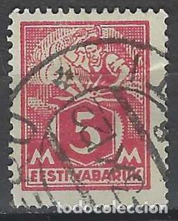 Sellos: ESTONIA 1922-25 - S. CORRIENTE, FORJADOR - USADO