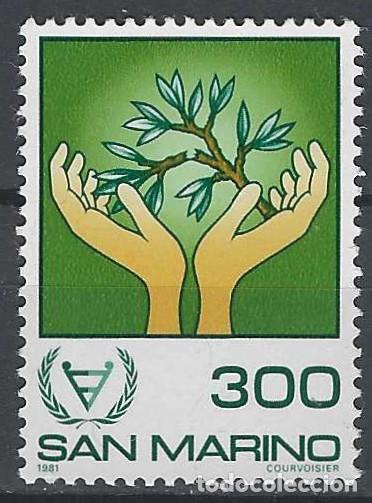 Sellos: SAN MARINO 1981 - A&Ntilde;O INTERNACIONAL DE LOS DISCAPACITADOS - MNH**