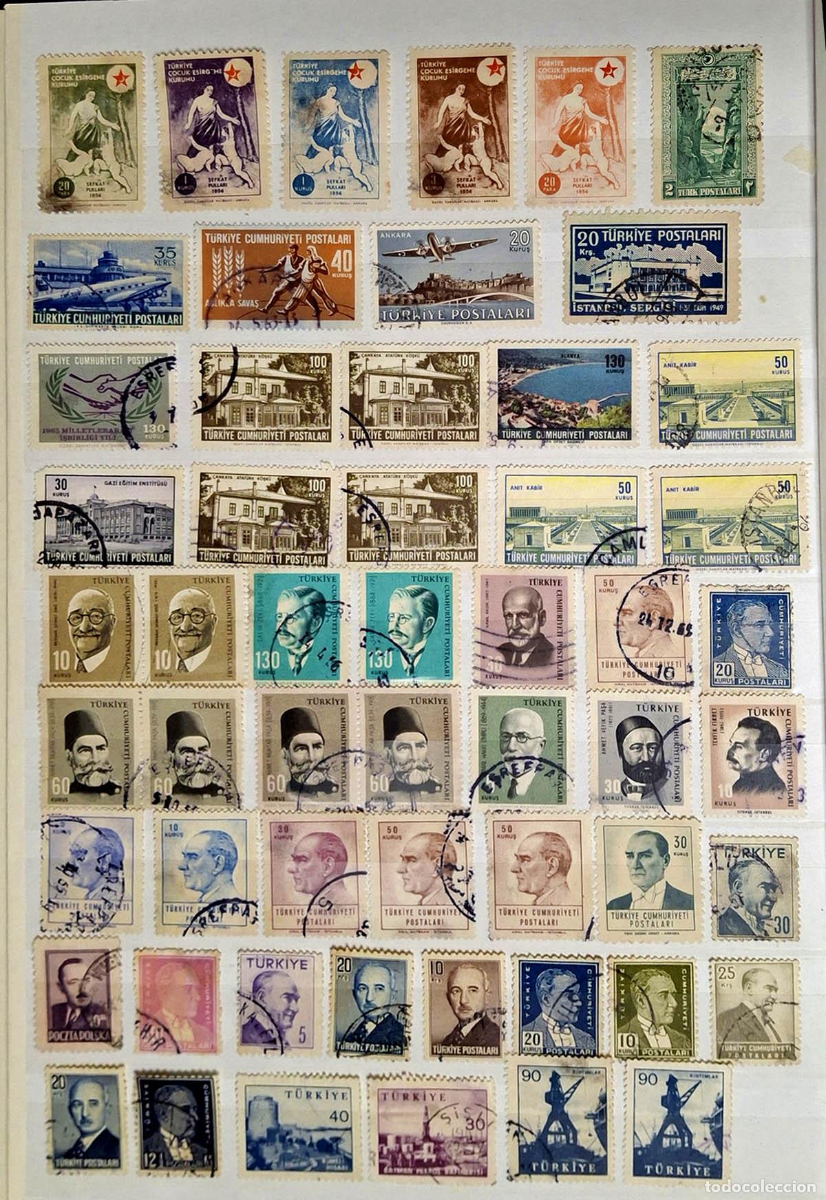 Briefmarken: 54 sellos de Turqu&iacute;a Turkiye