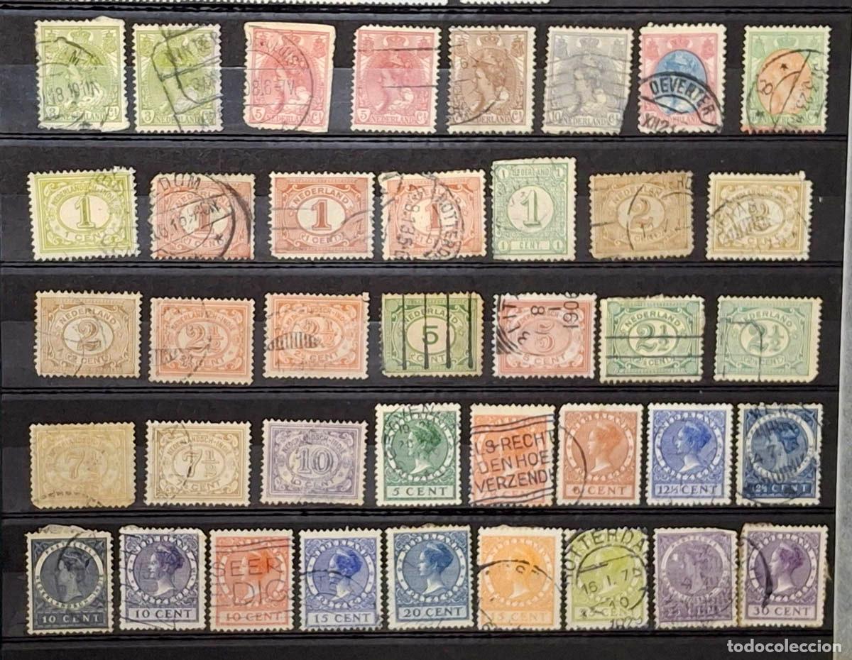 Selos: 49 sellos cl&aacute;sicos de Holanda