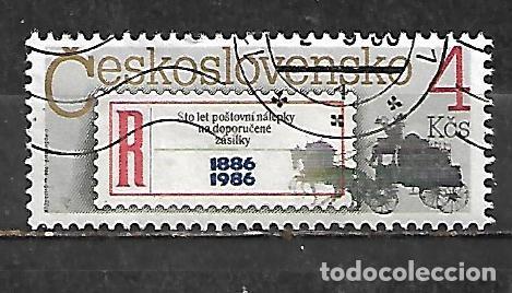 Sellos: 1986: CHECOSLOVAKIA Centenario de las etiquetas de certificado