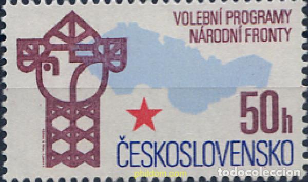 Sellos: 304534 MNH CHECOSLOVAQUIA 1986 PROGRAMA DEL FRENTE NACIONAL