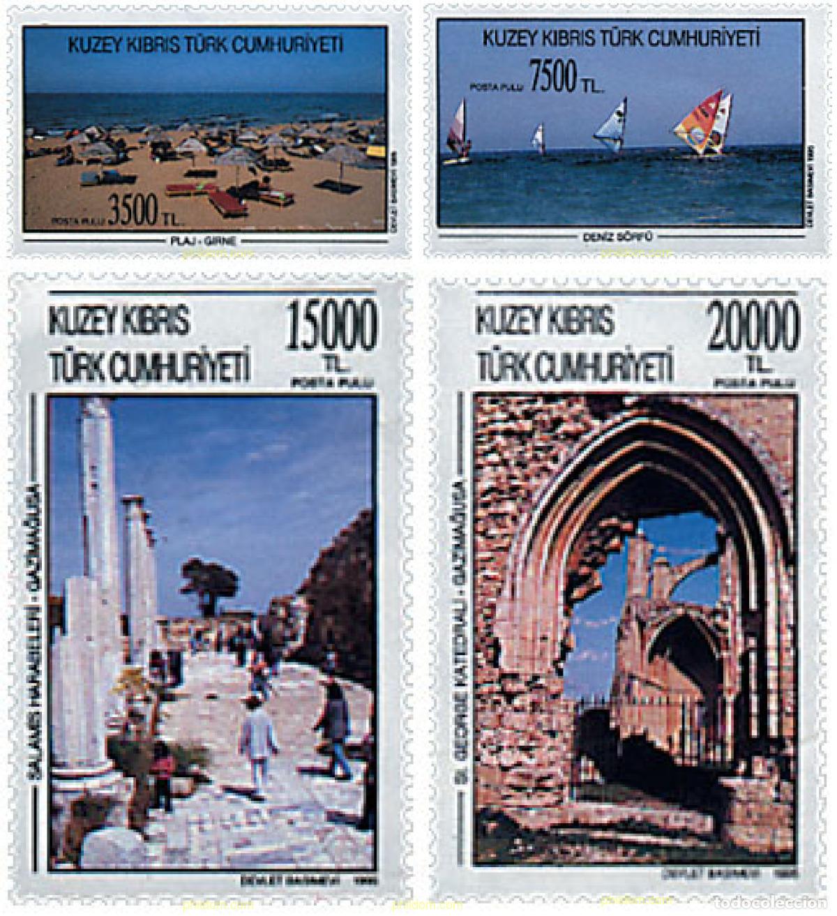 Sellos: 51463 MNH CHIPRE. Administraci&oacute;n turca 1995 TURISMO