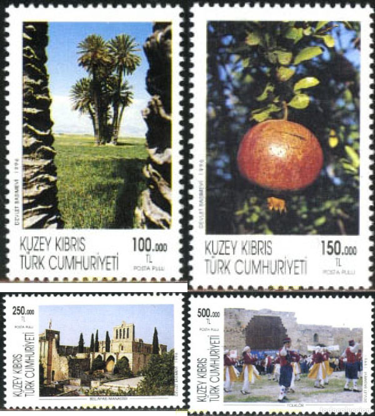 Sellos: 164859 MNH CHIPRE. Administraci&oacute;n turca 1996 TURISMO