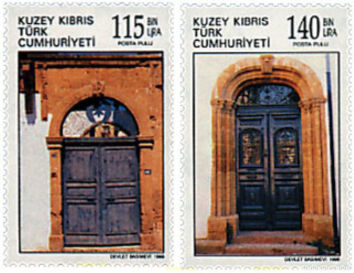 Sellos: 51428 MNH CHIPRE. Administraci&oacute;n turca 1998 PUERTAS ANTIGUAS