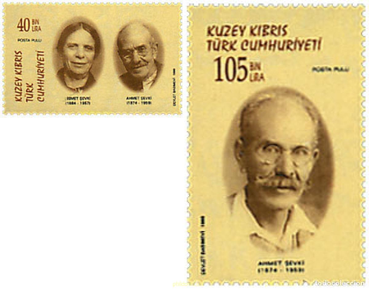 Sellos: 51427 MNH CHIPRE. Administraci&oacute;n turca 1998 HOMENAJE AL FOTOGRAFO AHMET SEVKI