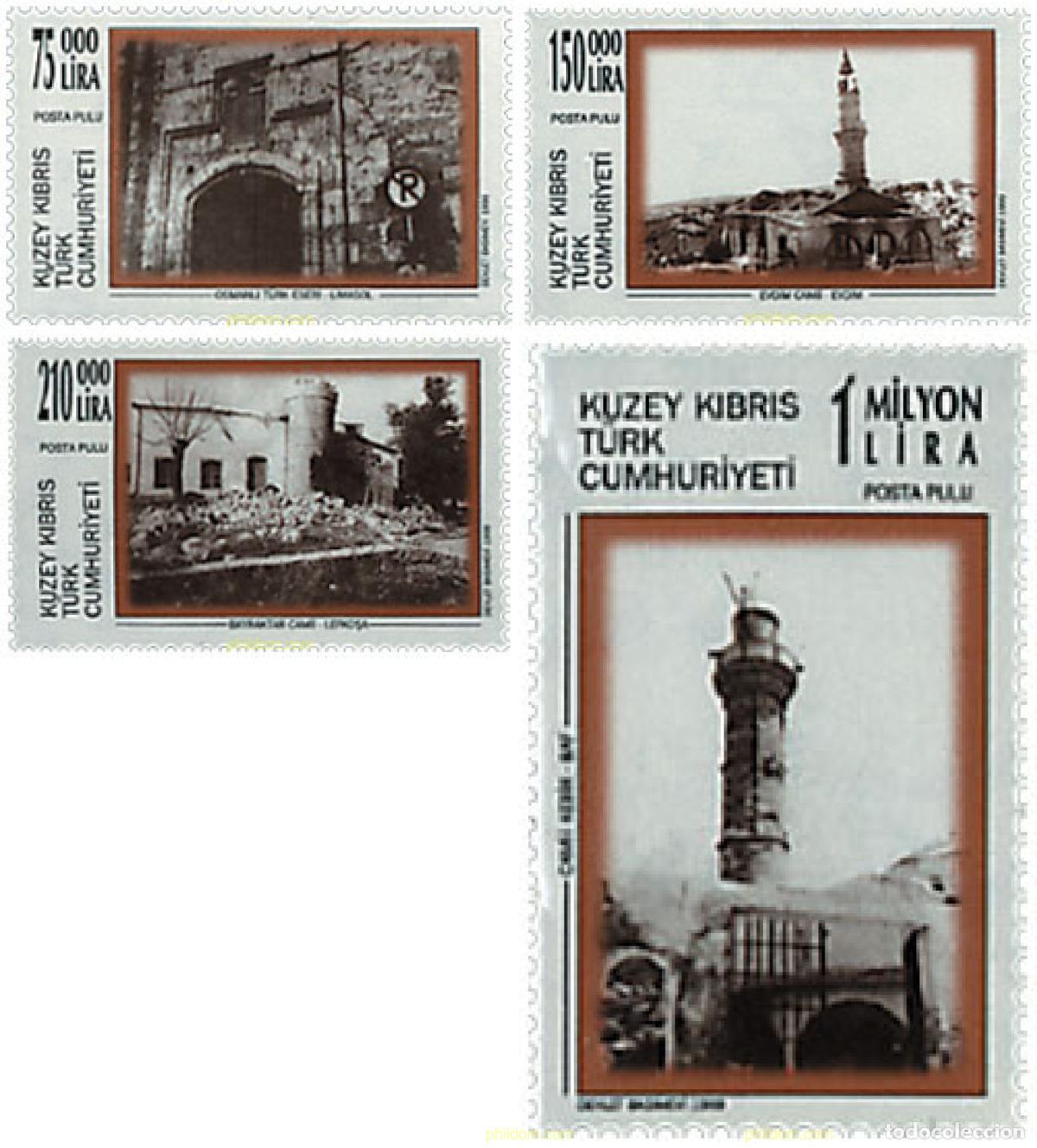 Sellos: 51473 MNH CHIPRE. Administraci&oacute;n turca 1999 MOTIVOS VARIOS