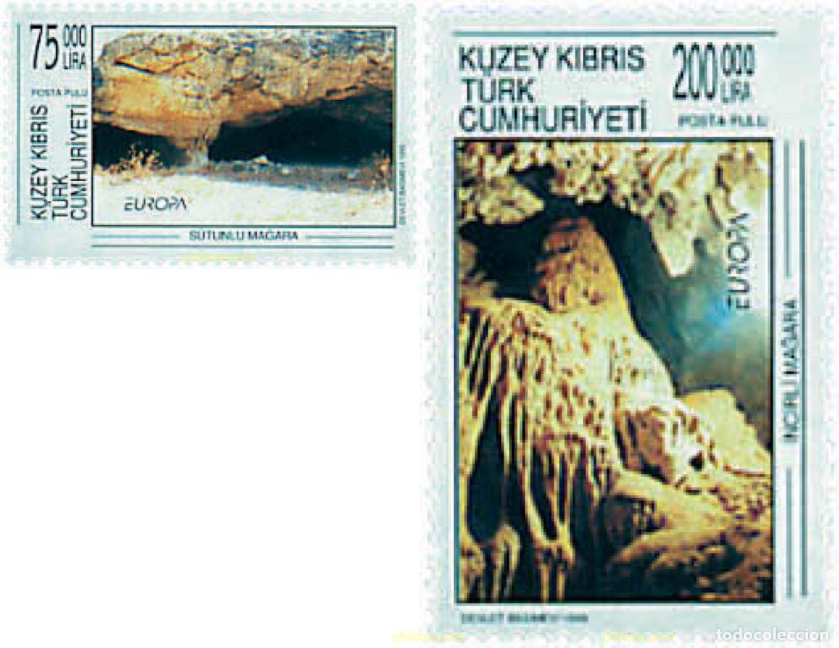 Sellos: 63167 MNH CHIPRE. Administraci&oacute;n turca 1999 EUROPA CEPT. RESERVAS Y PARQUES NATURALES