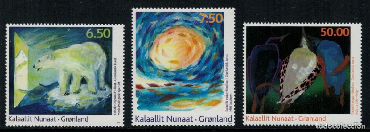 Sellos: SELLOS** GROENLANDIA 2010, YT 530/ 32