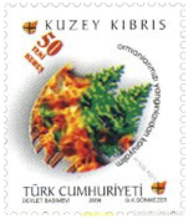 Sellos: 195271 MNH CHIPRE. Administraci&oacute;n turca 2006 BOSQUE ARDIENDO