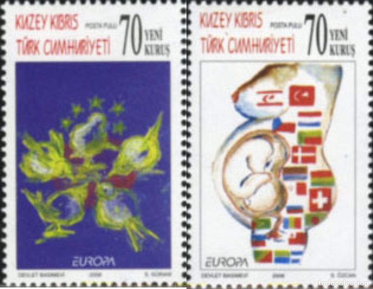 Sellos: 188883 MNH CHIPRE. Administraci&oacute;n turca 2006 EUROPA CEPT. LA INTEGRACION DE LOS INMIGRANTES SEGUN