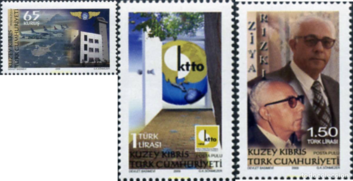 Sellos: 347426 MNH CHIPRE. Administraci&oacute;n turca 2009 INSTITUCIONES Y ORGANIZACIONES