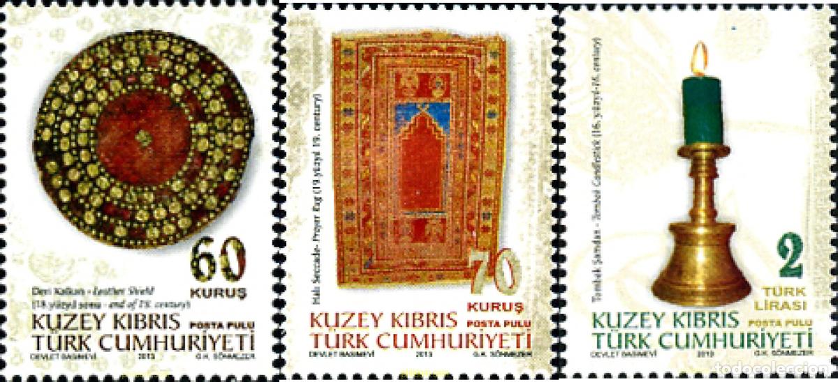 Sellos: 306714 MNH CHIPRE. Administraci&oacute;n turca 2013 ARTE Y CULTURA DEL ISLAM