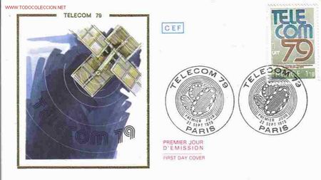 Sellos: FRANCIA SPD TELECOM 79 - Foto 1