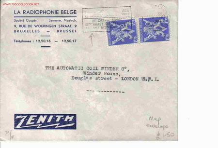 Sellos: BELGICA CC SELLOS LEON 2 VERSIONES - Foto 1