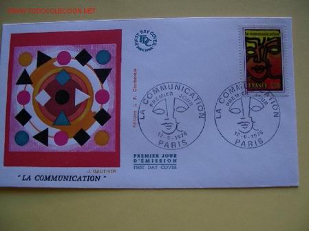 Sellos: FRANCIA SPD 1976 LA COMUNICACION - Foto 1