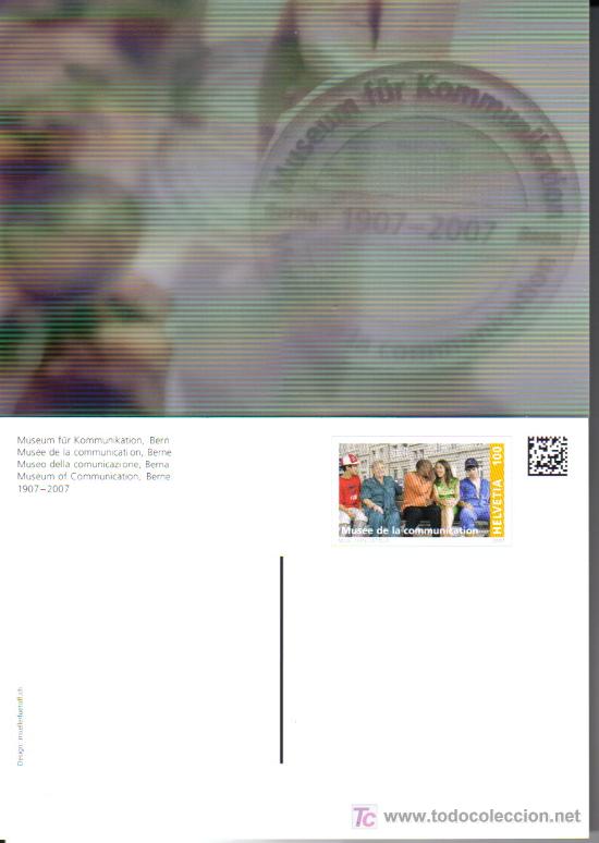 Sellos: SUIZA ENTERO POSTAL MULTIVISION - Foto 1