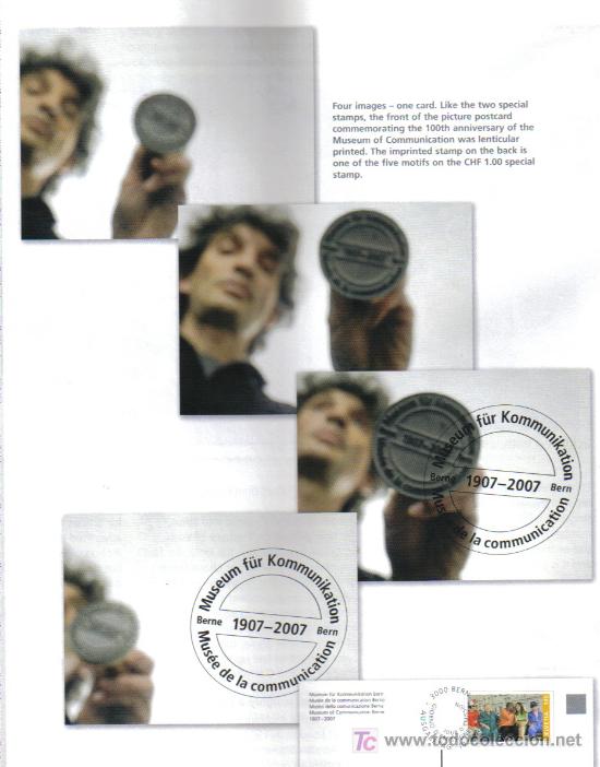 Sellos: SUIZA ENTERO POSTAL MULTIVISION - Foto 2