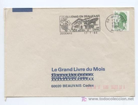 Sellos: FRANCIA. TEMA VINOS. 1986. - Foto 1