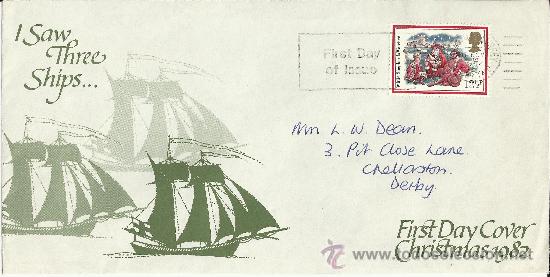 Sellos: INGLATERRA SPD NAVIDAD 1982 - Foto 1