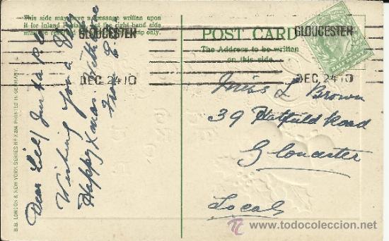 Sellos: INGLATERRA CC GLOUCESTER LOCAL 1910 - Foto 1
