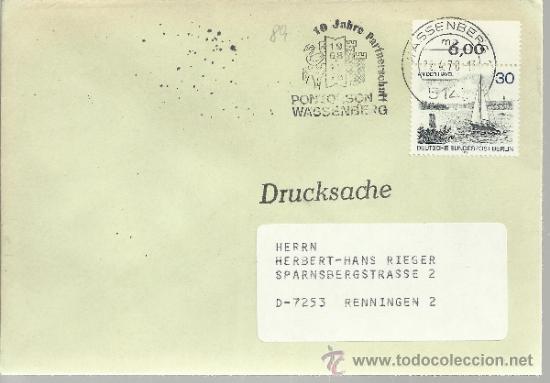 Sellos: ALEMANIA WASSENBERG MAT CASTILLO - Foto 1