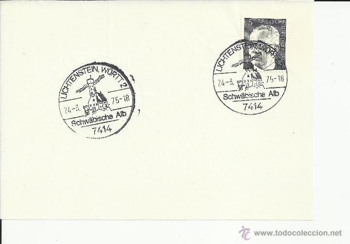 Sellos: ALEMANIA LICHTENSTEIN CASTILLO - Foto 1