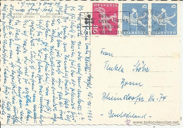 Sellos: SUIZA TP BASEL LACEL 1961 - Foto 1
