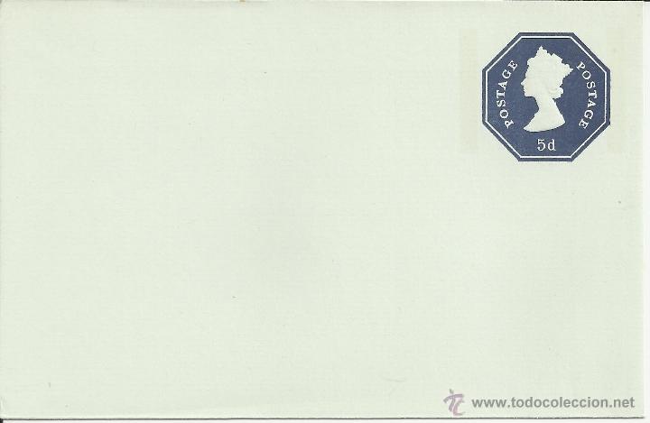 Sellos: INGLATERRA SOBRE ENTERO POSTAL 5d - Foto 1