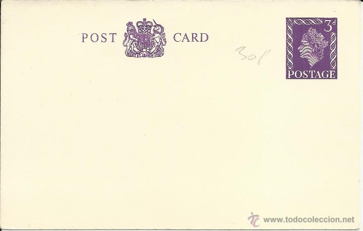 Sellos: INGLATERRA ENTERO POSTAL 3d - Foto 1