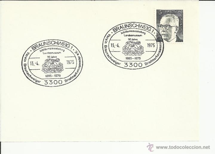 Briefmarken: ALEMANIA BRAUNSCHWEIG LANDESMUSEUM 90 JAHRE