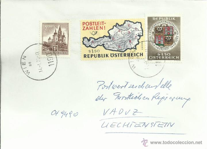 Sellos: AUSTRIA CC SELLO CODIGO POSTAL ESCUDO HERALDICA - Foto 1