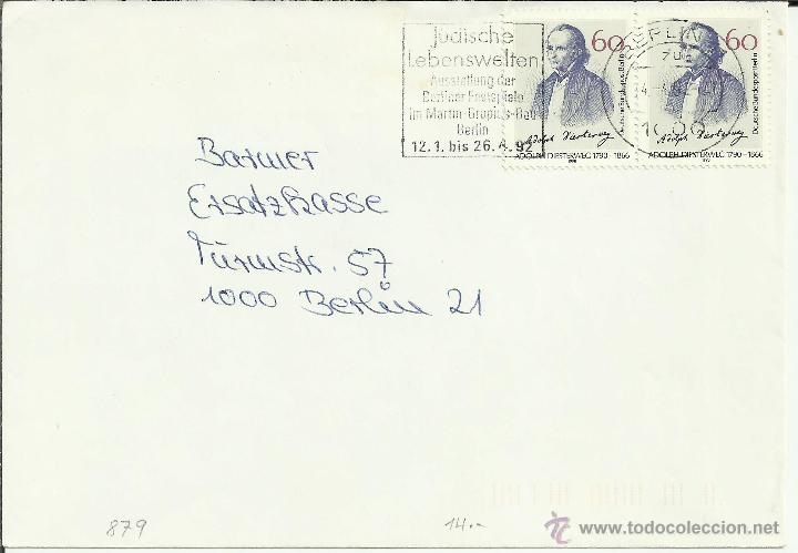Stamps: ALEMANIA BERLIN MAT JUDAICA JUDISCHE LEBENSWELTEN
