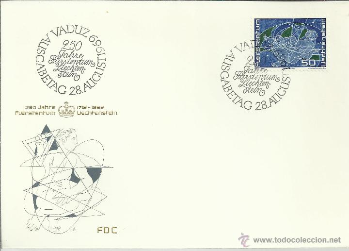 Sellos: LIECHTENSTEIN SPD ASTRONOMIA - Foto 1