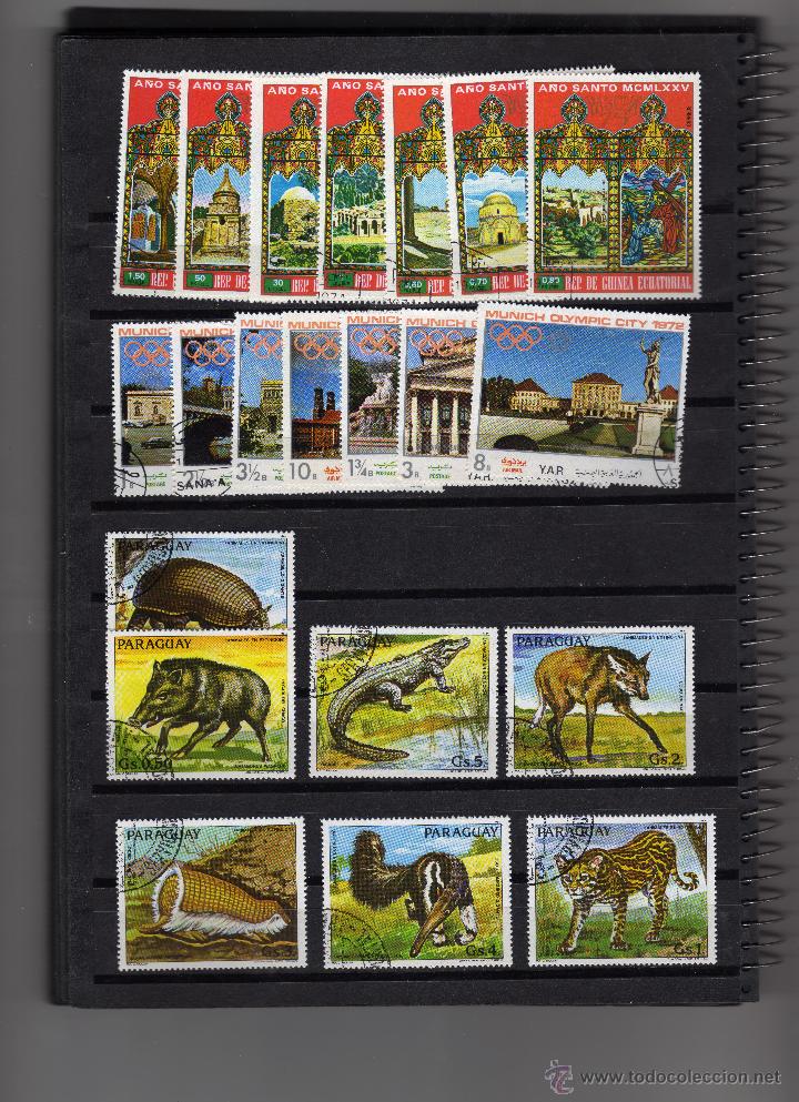 Sellos: LOTE DE SERIES TEMATICAS MATASELLADAS - Foto 2