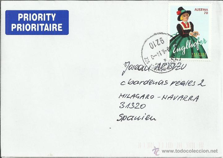 Sellos: AUSTRIA CC ENGLHOFER TRAJE TIPICO - Foto 1